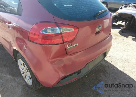 2015 Kia Rio Lx из США, поврежденный, VIN KNADM5A3XF6428821